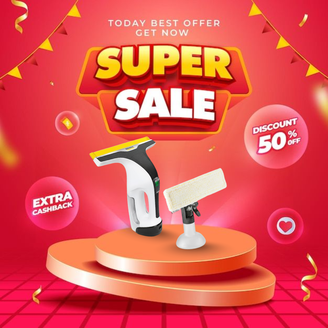 𝙃𝙤𝙢𝙚𝙎𝙝𝙞𝙣𝙚 𝘾𝙧𝙮𝙨𝙩𝙖𝙡𝙒𝙞𝙥𝙚 𝙋𝙧𝙤 by Kärcher - Bring back the shine in every corner.